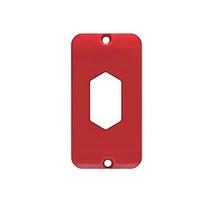 Tampa Tomada Vertical Condulete 1/2 e 3/4 Vermelho Masster Tampa Tomada Vertical Condulete 1/2 e 3/4 Vermelho Masster