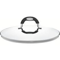 Tampa Tramontina Inox C/ Saída de Vapor Duo Silicone 16cm Tampa Tramontina Inox C/ Saída de Vapor Duo Silicone 16cm