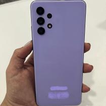 Tampa Traseira Compatível Galaxy A32 A325 Lilás