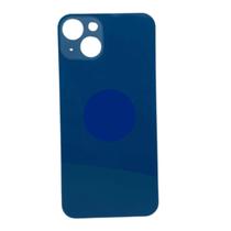 Tampa Traseira De Vidro Para ip 13 Azul