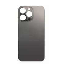 Tampa Traseira De Vidro Para ip 13 Pro Mx Preto