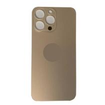 Tampa Traseira De Vidro Para ip 16 Pro Dourado