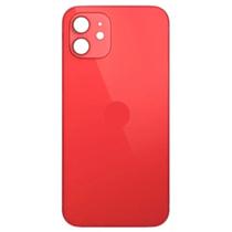 Tampa Traseira De Vidro Para Iphone 12 Vermelho