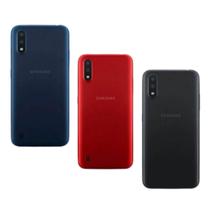 Tampa Traseira do Samsung Galaxy A01 Original Vermelho