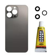 Tampa Traseira Para ip 13 Pro Mx Lente Cola 3ml