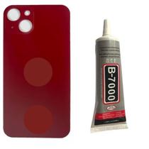 Tampa Traseira Para Ip 13 Vermelho Cola 110ml Tampa Traseira Para Ip 13 Vermelho Cola 110ml