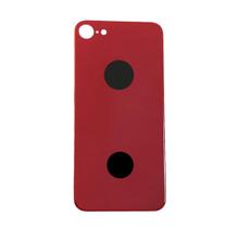 Tampa Traseira Vidro com Furo Maior Compatível iPhone 8 Cor:Vermelho Tampa Traseira Vidro com Furo Maior Compatível iPhone 8 Cor:Vermelho