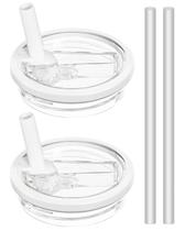 Tampa Tumbler Flip Straw de substituição de 1,2 L 40 onças Stanley, pacote com 2