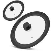 Tampa Universal para Panela CORYTAO em Vidro e Silicone 18-28 cm