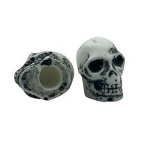 Tampa Valvula Caveira Bike Carro Moto Bico Pneu Par