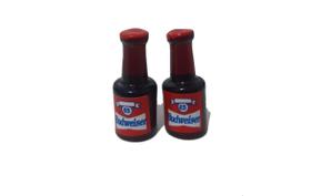 Tampa Valvula Cerveja Mini Budweiser Bico Pneu Carro/Moto/Bi