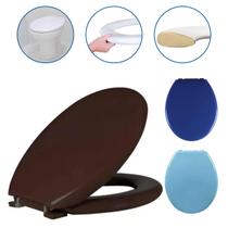 Tampa Vaso Sanitário Almofadado Deca Icasa Logasa Celite Astra Tamanho Universal Oval