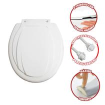 tampa vaso sanitario assento sanitario almofadado oval soft mebuki