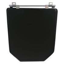 Tampa Vaso Sanitário Atrium Incepa MDF Laqueado Preto