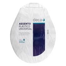 Tampa Vaso Sanitário Plastico Universal Branca Deca Assento Ap01