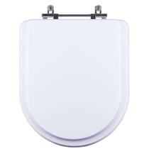 Tampa Vaso Sanitário Poliester Acrilico Carrara Branco para bacia Deca - Pontto Lavabo