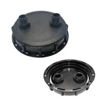 Tampa Ventilada Para Tanque IBC De 163mm De Diâmetro Com Adaptador De Plástico De Rosca Macho De 1 Tampa Ventilada Para Tanque IBC De 163mm De Diâmetro Com Adaptador De Plástico De Rosca Macho De 1