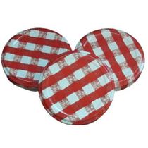 Tampa Xadrez Vermelha 63 Mm - 1 Cento