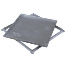 Tampão 60 X 60 CM Rebaixado em Alumínio para Água Energia e Esgoto GDA Tampão 60 X 60 CM Rebaixado em Alumínio para Água Energia e Esgoto GDA