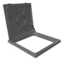 Tampão 80x80 Articulado Alumínio Fundido Gda
