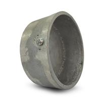 Tampão Alumínio Para Tubo ou Cano Redondo 3 Pol 93mm 1 pç