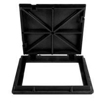 Tampão Articulado Preto Reforçado 30 X 30 Cm - 1642 - Estrela Tampão Articulado Preto Reforçado 30 X 30 Cm - 1642 - Estrela
