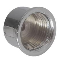 Tampão Caps 1/2 Polegada em Latão Cromado