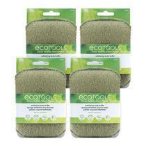 Tampão corporal esfoliante EcoTools Sustainable Vegan 4 unidades