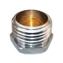 Tampão Cromado Para Adaptador de 1/2" Plug Filtro Purificador de Água