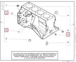 Tampão D13 Cabeçote Fiat Palio Strada Siena