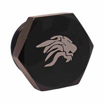 Tampão de Alumínio 12AN Macho Preto - Cód.7340 Tampão de Alumínio 12AN Macho Preto - Cód.7340