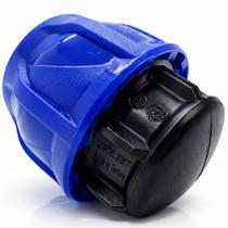 Tampão de Compressão de Polipropileno para PEAD de 25 mm - PN16 Tampão de Compressão de Polipropileno para PEAD de 25 mm - PN16