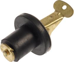 Tampão de drenagem Hillman de 5/8 polegadas, pacote com 2