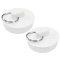 Tampão de ralo ISDVBUY, 2 unidades, borracha, 3,35 x 1,57 x 0,79 cm Tampão de ralo ISDVBUY, 2 unidades, borracha, 3,35 x 1,57 x 0,79 cm
