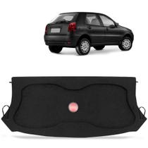 Tampão do Porta Malas Palio G3 2008 a 2015 2 e 4 Portas Preto Bagagito Com Furo 6x9
