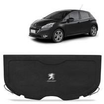 Tampão do Porta Malas Peugeot 208 2013 a 2019 Preto Furo 6x9 Com Cordinhas - R Acoustic