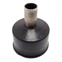 Tampão Final Linha 38 mm Furo Passante Inox Para Ordenha