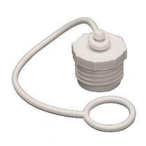 Tampão para mangueira de jardim com tira Aquapro AQP-27839 branco