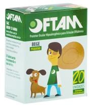 Tampao Protetor Ocular Adulto (grande) Com 20un Oftam