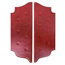 Tampão Rodapé Vermelho Fusca 61 até 96 material sintético