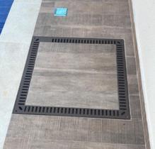 Tampão ( Tampa Casa de Máquinas) Rebaixada com Grelha 80x80 Piscinas Tampão ( Tampa Casa de Máquinas) Rebaixada com Grelha 80x80 Piscinas