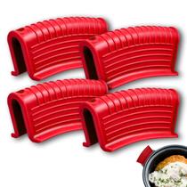 Tampas de alça de panela EVAHOM Silicone para fritar frigideira de ferro fundido