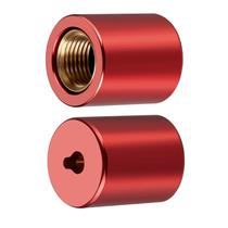 Tampas de bloqueio de refrigerante YGUAYINGC 1/4 de polegada em latão rosa x2 Tampas de bloqueio de refrigerante YGUAYINGC 1/4 de polegada em latão rosa x2