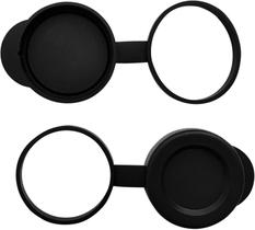 Tampas de lente objetiva binocular/monocular de borracha preta de 32 mm Tampas de lente objetiva binocular/monocular de borracha preta de 32 mm