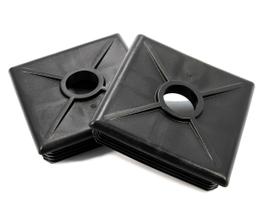 Tampas de pára-choque Camco de 4 polegadas, fáceis de remover, duráveis, pretas, pacote com 2 unidades Tampas de pára-choque Camco de 4 polegadas, fáceis de remover, duráveis, pretas, pacote com 2 unidades