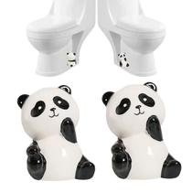 Tampas de parafuso de vaso sanitário de cerâmica Panda Design Bnrkmeb Tampas de parafuso de vaso sanitário de cerâmica Panda Design Bnrkmeb