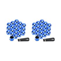 Tampas De Plástico Pretas Para Porcas De Roda De Carro 17 19 21mm, Capas Antipoeira Para Parafuso De