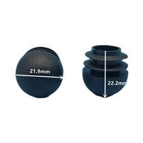 Tampas De Plástico Redondas Para Tubos De 13-38mm, 16 Peças, Protetores De Piso Antiderrapantes Para