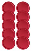 Tampas de reposição MRX Solutions para tigelas Pyrex de 15 cm, pacote com 10 Tampas de reposição MRX Solutions para tigelas Pyrex de 15 cm, pacote com 10