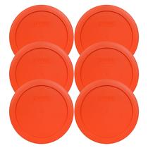 Tampas de reposição para armazenamento de alimentos Pyrex 7201-PC 4 xícaras x6 Tampas de reposição para armazenamento de alimentos Pyrex 7201-PC 4 xícaras x6